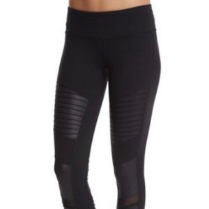 ALO Yoga Black Moto leggings